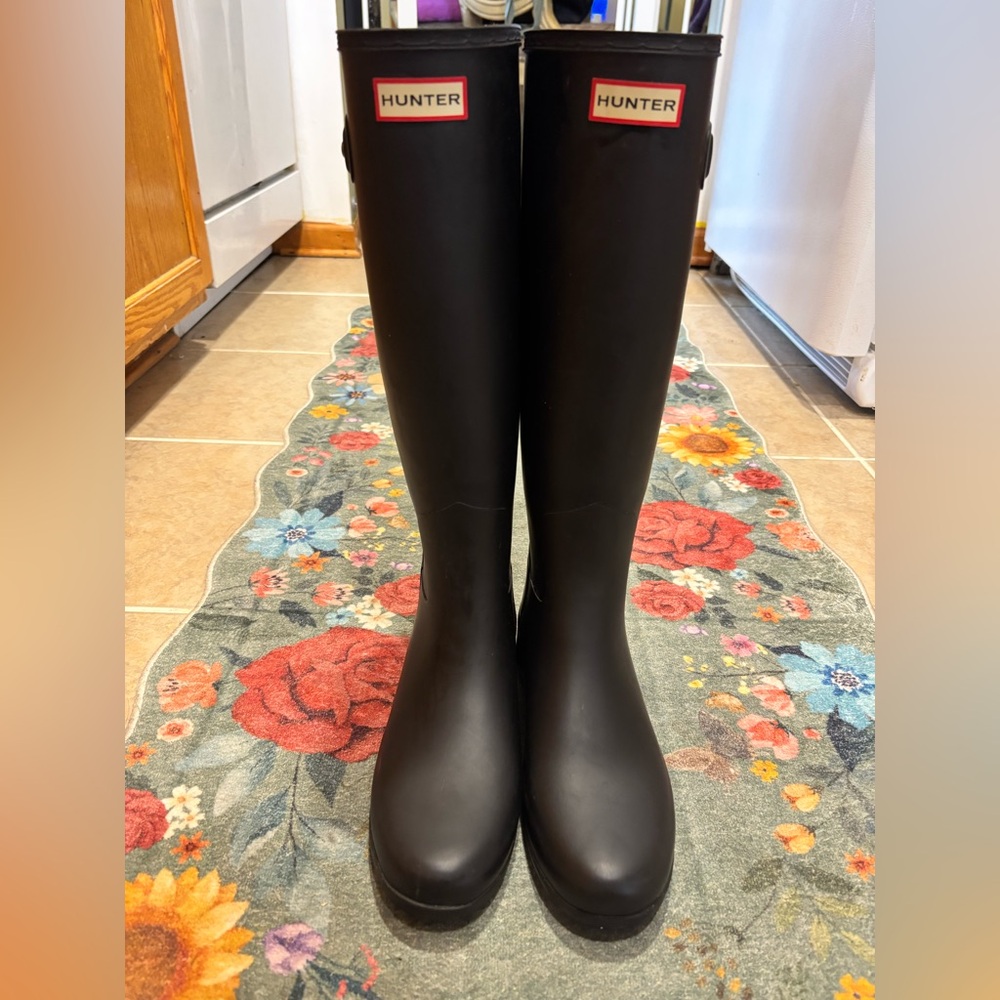 Hunter Classic Black Waterproof Boots